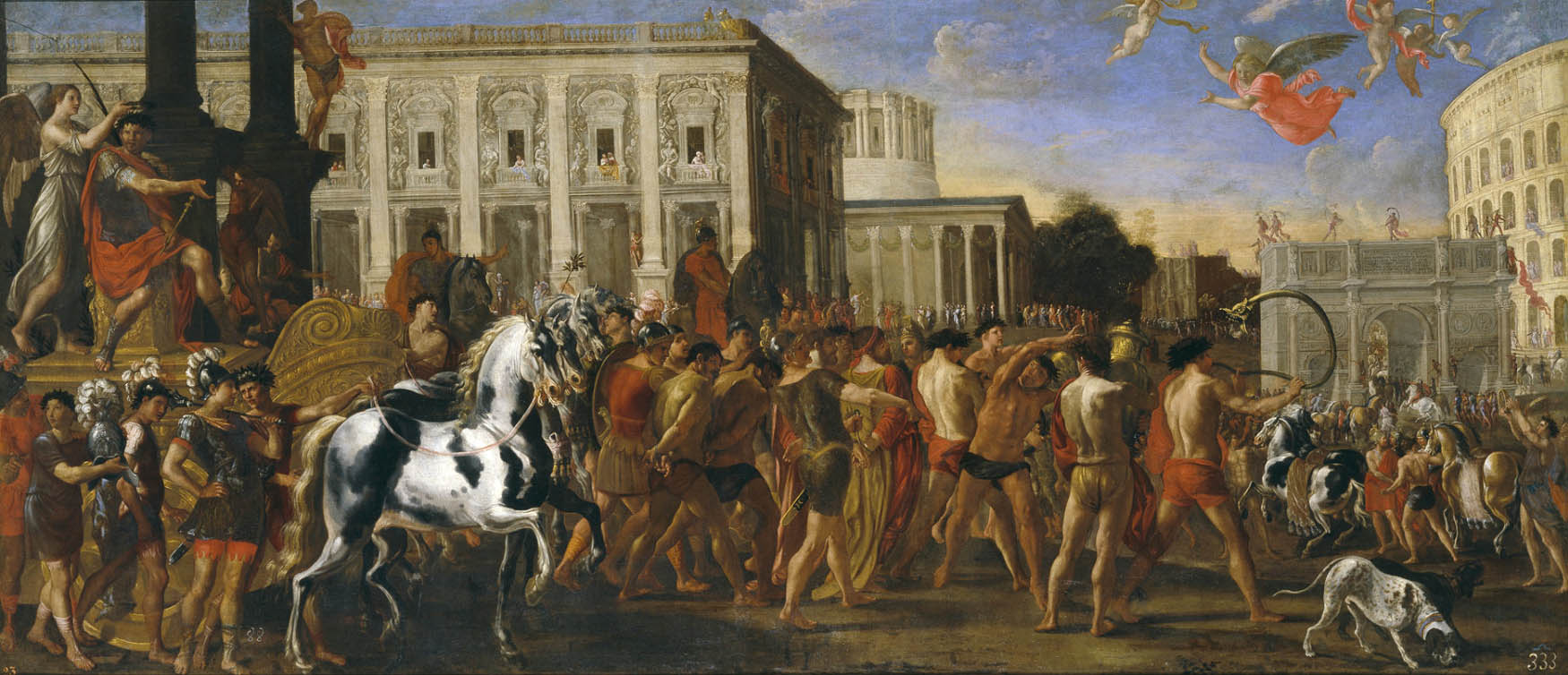 Viviano Codazzi, Entrée triomphale de Constantin à Rome